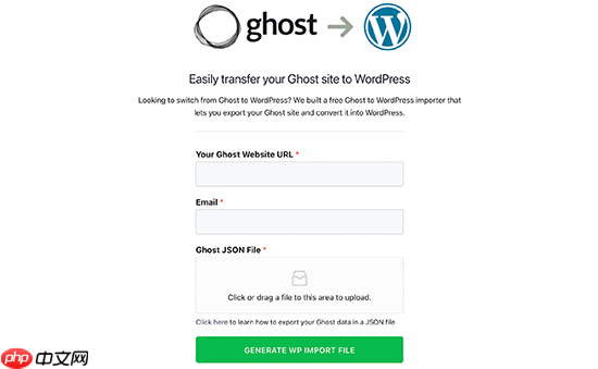 如何正确从 Ghost 迁移到 WordPress（免费工具）