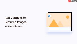 如何在 WordPress 中为精选图像添加标题