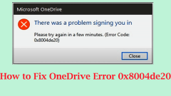 Ralat OneDrive 0x8004De20: Panduan Penuh untuk menyelesaikannya sekarang
