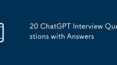 20 ChatGPT Interview Questions with Answers