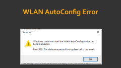 Correction - Windows n'a pas pu démarrer le service WLAN AutoConfig - Minitool