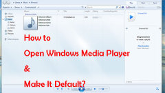 Wie ?ffne ich Windows Media Player und standardm??ig?