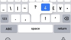 How to Type the Inverted Question Mark on iPhone & iPad ?