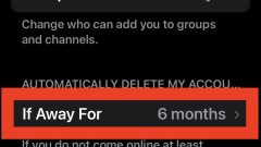 Set Telegram Account to Automatically Self Destruct and Delete Itself