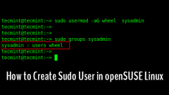 Cara Membuat Pengguna Sudo di OpenSuse Linux