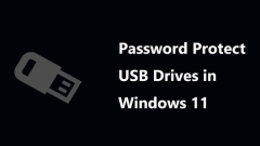 Full Guide - How to Password Protect USB Drives in Windows 11?