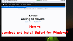 Windows 10 ? Safari? ?????? ???? ??? ??????