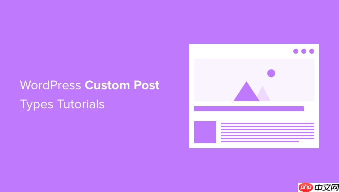 12 个最有用的 WordPress 自定义帖子类型教程