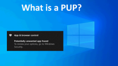 What Is A PUP? How Can You Block It On Windows 10