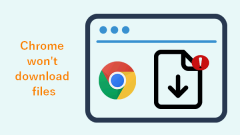 Google Chrome Won't Download Files, How To Fix The Error