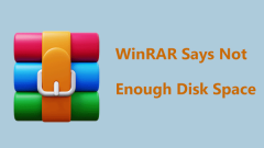 WinRAR Says Not Enough Disk Space: Easy Solutions to Fix It!