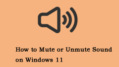 How to Mute or Unmute Sound on Windows 11? Follow the Guide! - MiniTool