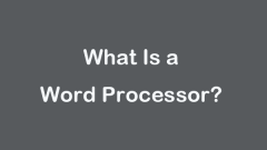 What Is a Word Processor | Word Processor Download - MiniTool