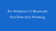 6 conseils pour réparer Windows 11 Bluetooth non détecté / travail - Minitool