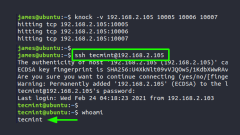 So verwenden Sie Port Klotzing, um den SSH -Service unter Linux zu sichern