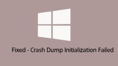 So l?sen Sie die Ereignis -ID 46 Crash Dump Initialisierung fehl