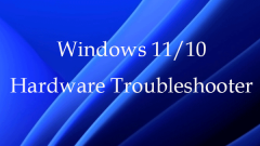 Verwenden Sie Windows 11/10 Hardware -Fehlerbehebung, um Hardwareprobleme zu beheben - Minitool