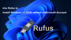 Gunakan Rufus untuk memasang Windows 11 22h2 tanpa akaun Microsoft - Minitool