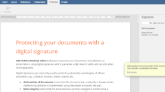 Digitally Sign Documents in Linux Using ONLYOFFICE Desktop Editors