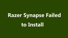 Razer Synapse n'a pas réussi à s'installer sur Windows 11? Les correctifs sont là! - Minitool