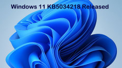 Windows 11 KB5034218 대 베타 채널에서 수정으로 출시되었습니다