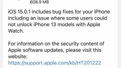iOS 15.0.1 mit Fehlerbehebungen für Apple Watch Problem veröffentlicht