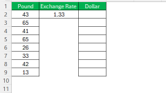 How to Convert GBP to USD in Excel – Step by Step Currency Exchange Guide