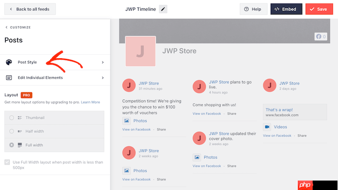 如何在 WordPress 中嵌入 Facebook 状态帖子