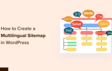 如何在 WordPress 中轻松创建多语言站点地图