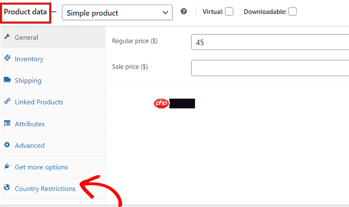 如何为 WooCommerce 产品添加国家/地区限制
