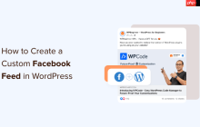 如何在 WordPress 中创建自定义 Facebook Feed