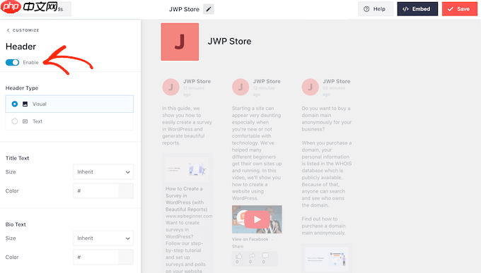 如何在 WordPress 中创建自定义 Facebook Feed