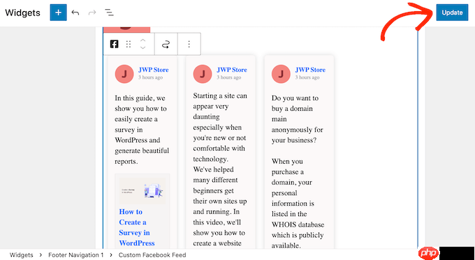 如何在 WordPress 中创建自定义 Facebook Feed