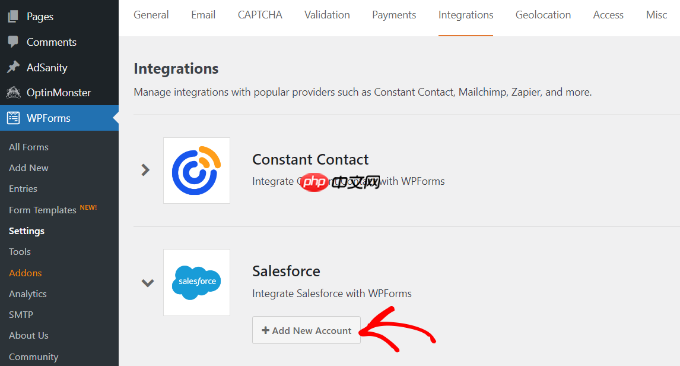 如何将 Salesforce 连接到您的 WordPress 表单