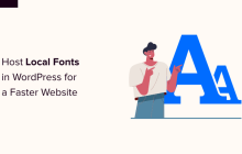 如何在 WordPress 中托管本地字体以获得更快的网站