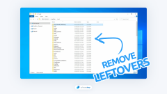 Wie entfernen Sie Software -Reste unter Windows 10/11?