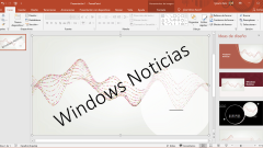 How to turn a powerpoint text
