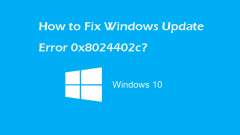 Top 6 L?sungen zum Windows -Update -Fehler 0x8024402c