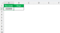 How to Convert Seconds to Days in Excel – Step by Step Guide