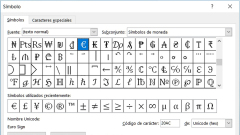 How to put mathematical symbols in Word