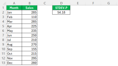 The Ultimate Guide to STDEV P vs STDEV S in Excel