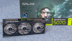 Galax GeForce RTX 5070 EX Gamer 1-Click OC Review