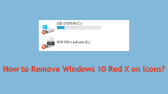 Sorotan mengapa ada merah x ' s pada folder saya Windows 10