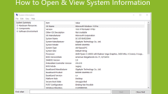 How to Open & View System Information Windows 10/11 - 10 Ways