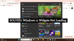 Windows 11 Widgets Not Loading : 8 Best Fixes