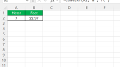 Panduan Terbaik untuk Meter ke Kaki Excel Conversion