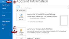 Cara membuat balasan automatik di Microsoft Outlook