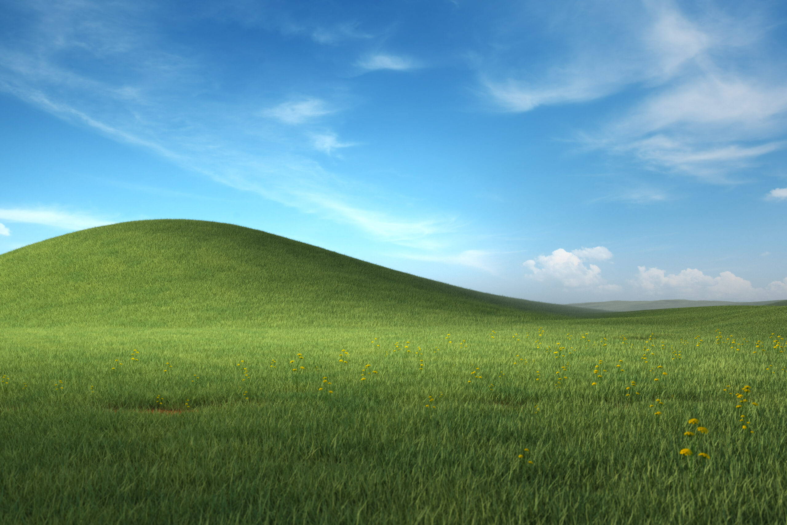 WindowsXP4Kの壁紙(Bliss Updated)をダウンロードして、23歳の誕生日を祝う