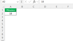 Cara menukar minit ke perpuluhan di Excel