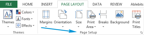 Dua cara untuk mencetak komen di Excel
